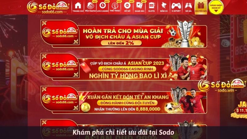 Khám phá chi tiết ưu đãi tại Sodo