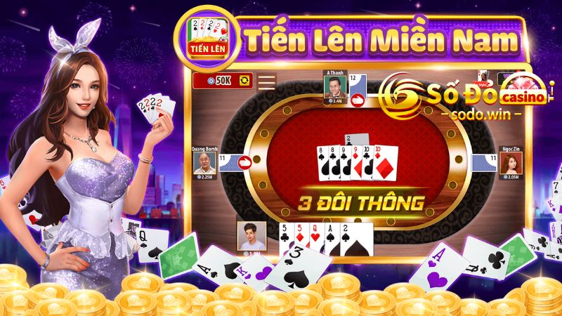 Kiếm thưởng an toàn tại sảnh game bài tiến lên miền Nam Sodo